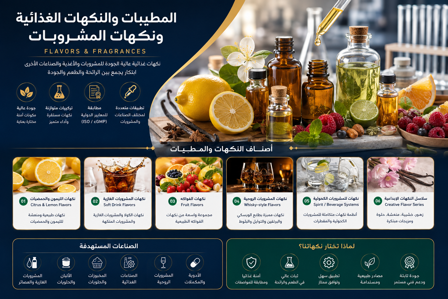 المطيبات والنكهات